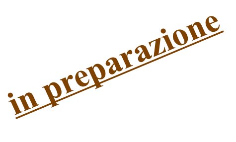 in preparazione
