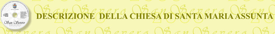 DESCRIZIONE  DELLA CHIESA DI SANTA MARIA ASSUNTA