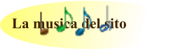 La musica del sito