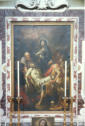 La tela della Deposizione di Gesù dell’artista napoletano Giuseppe Castellano, del 1709 (foto *)