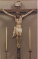 L'antico crocefisso in legno (foto *)