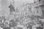 Processione della Madonna  del Soccorso  in un dagherrotipo del 1897.  (Foto Russi)