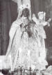 La Madonna del Soccorso come fu esposta ai fedeli dopo il furo delle corone avvenuto nel 1985. (Foto Masselli).