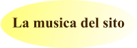 La musica del sito
