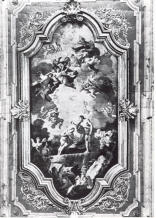 Il battesimo di Gesù. Tela di N.Menzele dipinta nel 1779 per la chiesa di San Giovanni Battista. (Foto Russi)