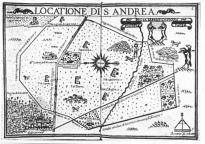 Locazione di S.Andrea. Dall'Atlante delle locazioni dei fratelli Michele (Foto Pisante)
