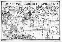 Locazione di Arignano. Dall'Atlante delle locazioni dei fratelli Michele (Foto Pisante)