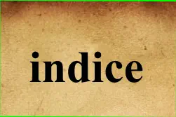 indice