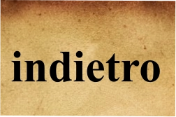 indietro