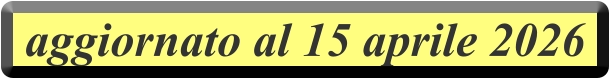 aggiornato al 15 aprile 2026