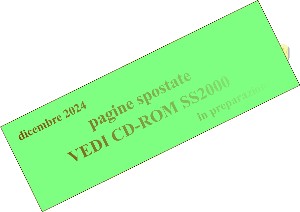 Presentazione del Direttore Generale   dicembre 2024 pagine spostate VEDI CD-ROM SS2000 in preparazione