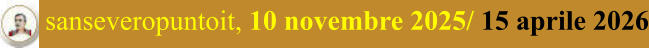 sanseveropuntoit, 10 novembre 2025/ 15 aprile 2026